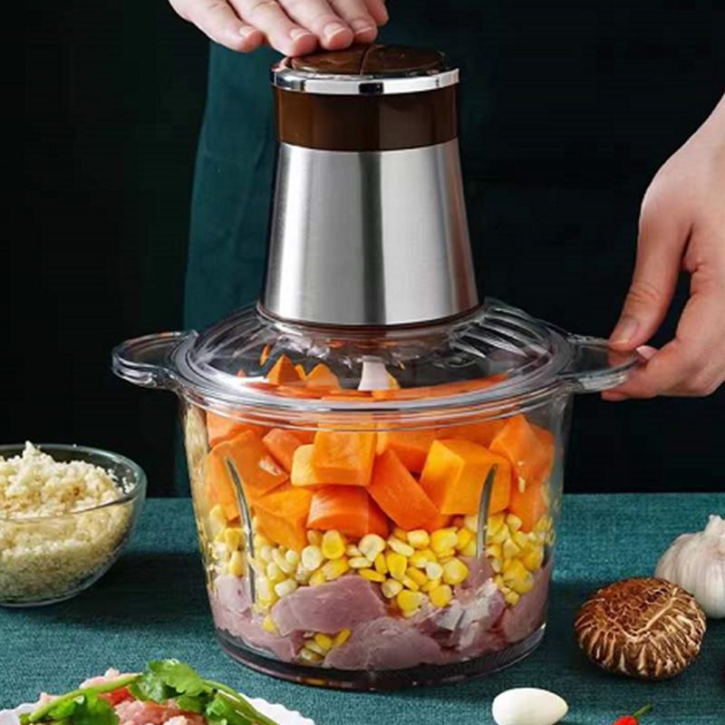 Glass Style Multi-functional Food Chopper