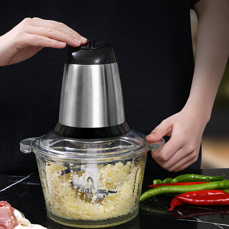 Glass Style Multi-functional Food Chopper